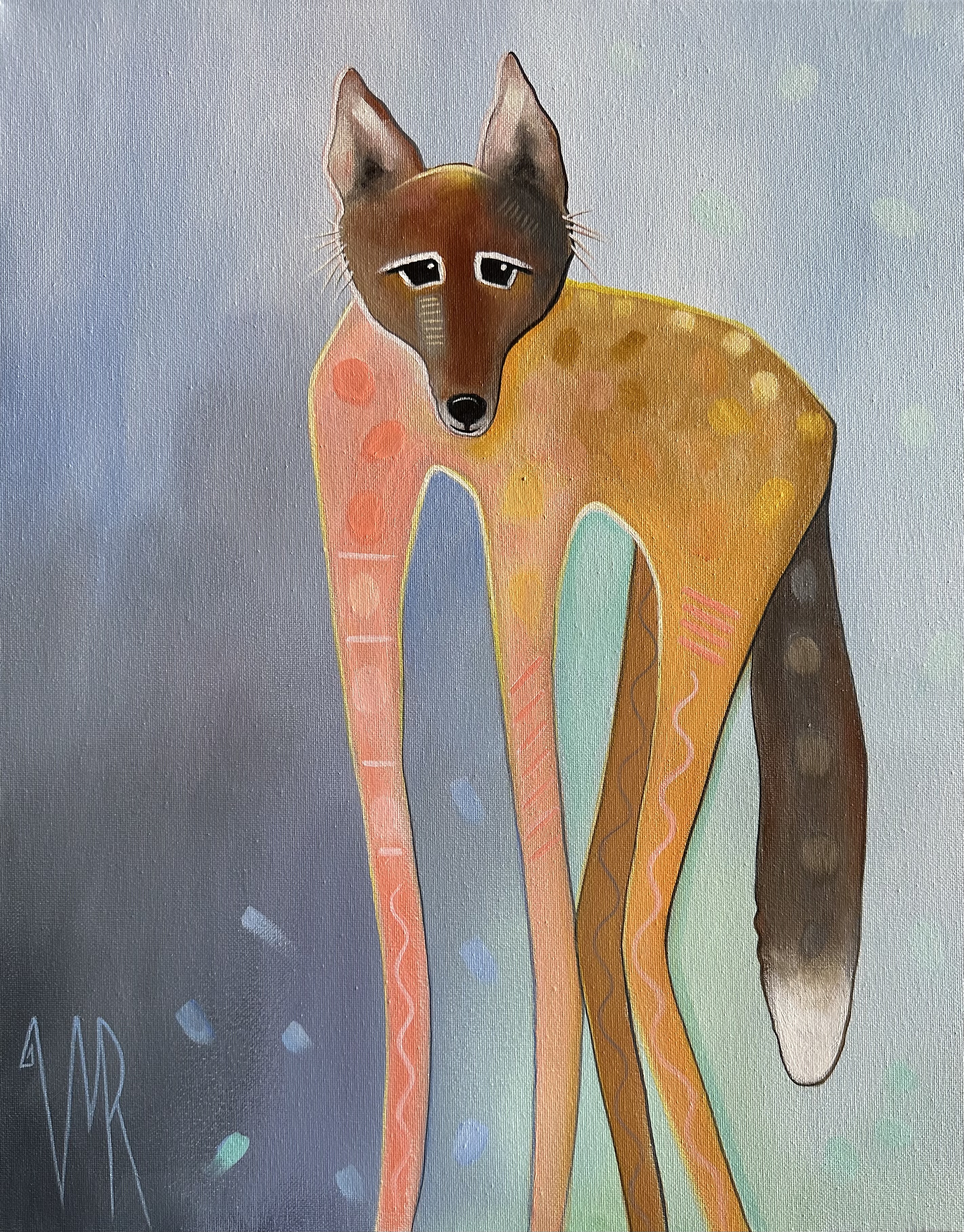 Wild Coyote II by Virginia Maria Romero